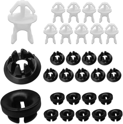 3PCS Hood Prop Rod Holder, Car Hood Holder, 91503-SS0-003 91604-SD2-013 Engine Rod Grommet Stay Clips, Vehicle Accessories Front Automobile Cover Support Prop Bar Clips for Honda Accord Odyssey in Kuwait