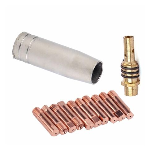 ملحقات لحام الفوهة حامل رأس 12 قطعة/المجموعة MB 15AK MIG/MAG مناسب للفوهة in Saudi Arabia
