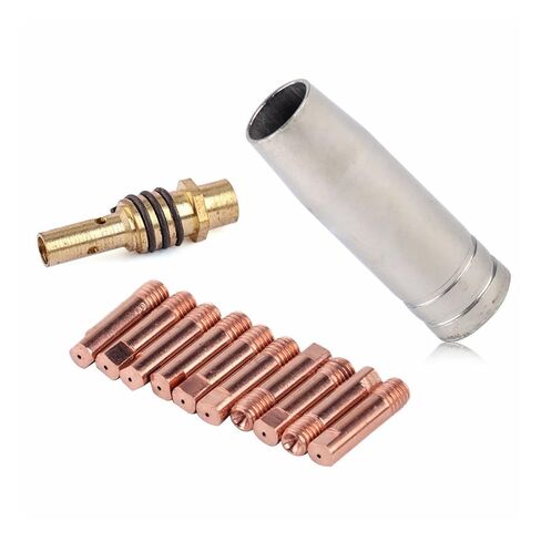 ملحقات لحام الفوهة حامل رأس 12 قطعة/المجموعة MB 15AK MIG/MAG مناسب للفوهة in Saudi Arabia