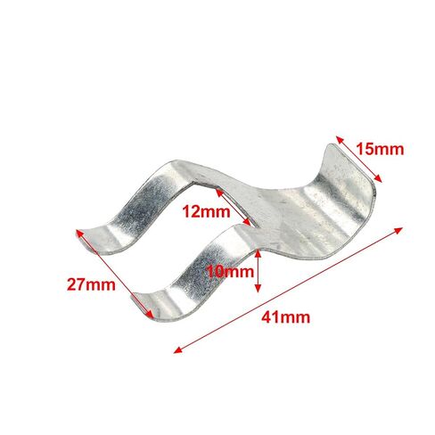 فوهة نفاثة كليب الجبهة العلوي غسالة ممسحة زجاج أمامي الفوهات 2 قطعة معدنية لاند روفر فريلاندر 2006-2015 قطعة in Kuwait