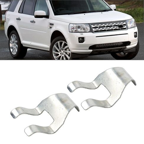 فوهة نفاثة كليب الجبهة العلوي غسالة ممسحة زجاج أمامي الفوهات 2 قطعة معدنية لاند روفر فريلاندر 2006-2015 قطعة in Kuwait