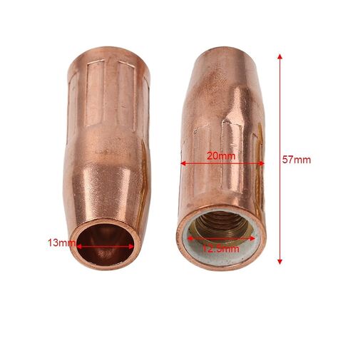 5 قطعة x 0.9 مللي متر فوهة نصائح 1 قطعة 21-50 الغاز الناشر MIG لحام بندقية ملحق الناشرون تلميح أصحاب Mig فوهة ل in Saudi Arabia