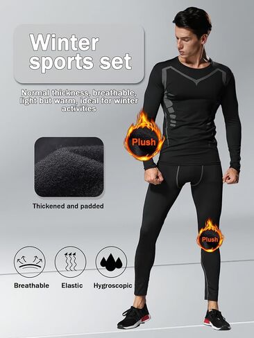 Mens UV Sun Protection Quick Dry Plus Size Rash Guard Wetsuit Set Long Sleeve Top Long Pants in Saudi Arabia