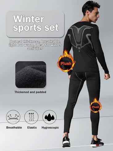 Mens UV Sun Protection Quick Dry Plus Size Rash Guard Wetsuit Set Long Sleeve Top Long Pants in Saudi Arabia