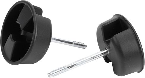 Hard Top Panel Bolts Mounting Knob Screws, 2PCS Replacement Fasteners 1CJ57DX9AD Plastic Metal Construction for JK Unlimited 2 Door 4 Door Vehicles in Saudi Arabia