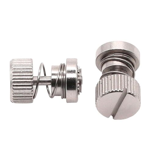 304 Stainless Steel/Nickel Plated Loose Screw Spring Pressure Riveting Panel Cabinet Hand M2.5M3M4M5M6 PF31 PF32(304,M3x16 6.0 (2Pcs)) in Saudi Arabia