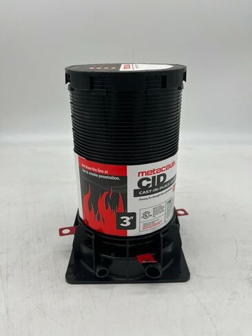 Firestop Height Extension, Size 3" Cast in Device,67203 (Pack of 1) in Saudi Arabia