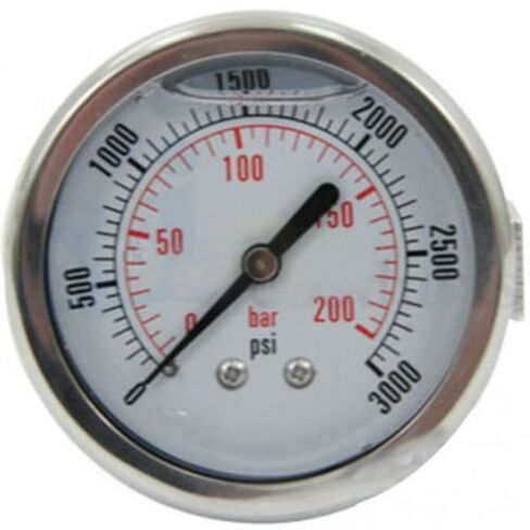 مقياس ضغط الكثافة الهيدروليكي للمكبس 3000 رطل لكل بوصة مربعة يناسب نيو هولاند BR740 BR740A BR750 BR750A BR770 BR770A BR780 BR780A BR7060 BR7070 BR7080 BR7090 648 650 654 658 660 664 688 857072 يناسب الحالة IH 857072 in Saudi Arabia