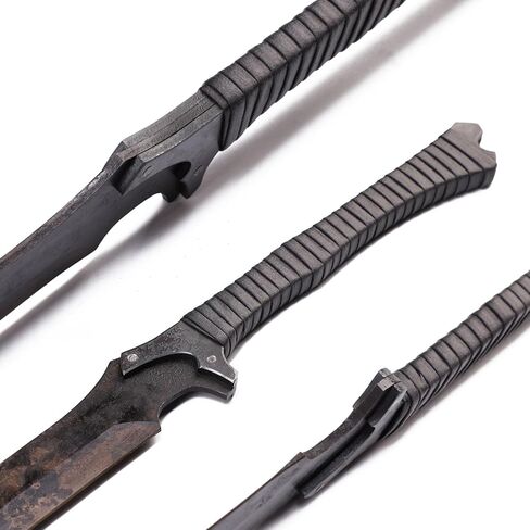 1060 High Carbon Steel Sword Handmade Machete with Full Tang Real Sharp Sword for Outdoor,Survival, Camping, Hiking, Hunting Fishing in Saudi Arabia