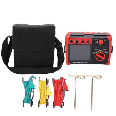 Professional Digital Earth Resistance Tester GT5105A 2000Ω Ohm Meter with Ground Resistance Measurement for Power Facility Wiring and Electrical Equipment in Saudi Arabia