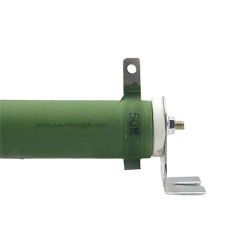 High-Power Tube Type Wire Wound Resistors RX20 Ceramic Resistor 50W 75W Resistance Range Adjustable Resistance(50W 0.3-100RJ) in Saudi Arabia