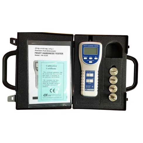 High Accuracy Fruit Hardness Tester| Fruit Durometer | penetrometro de frutas | (Measuring Capacity: 20.00 Kg/44.10 LB/196.10 Newto Alongwith Factory Calibration Certificate Model: FR-5120 in Kuwait