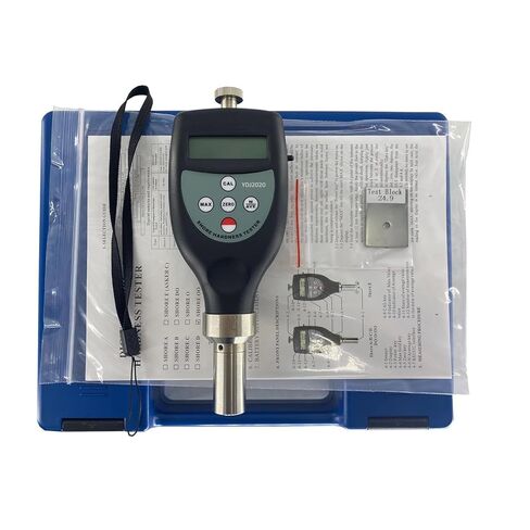 Digital Shore OO Hardness Tester Durometer Soft Rubber Hardness Tester with Range 10 to 90HOO Soft Elastic Materials Shore Soft Rubber Hardness Sclerometer in Kuwait