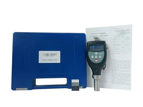 Digital Shore OO Hardness Tester Durometer Soft Rubber Hardness Tester with Range 10 to 90HOO Soft Elastic Materials Shore Soft Rubber Hardness Sclerometer in Kuwait