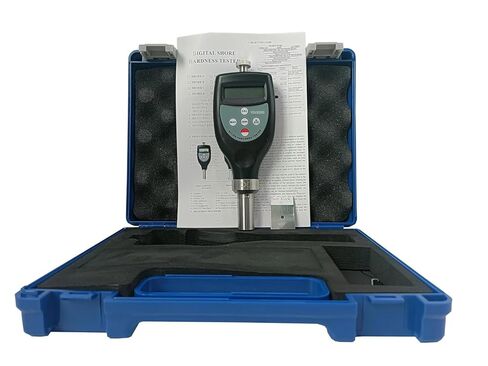 Digital Shore OO Hardness Tester Durometer Soft Rubber Hardness Tester with Range 10 to 90HOO Soft Elastic Materials Shore Soft Rubber Hardness Sclerometer in Kuwait