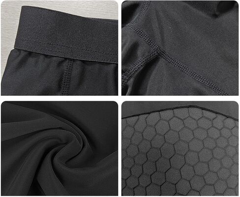 Men's Compression Shirt with Chest Rib Protection, Sleeveless Training Top for Sports in Kuwait