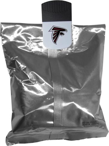 مغناطيس بمشبك رقاقة Siskyou Sports NFL Atlanta Falcons، 3 قطع مقاس واحد، أبيض in Kuwait