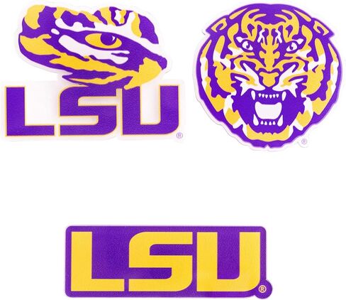 Desert Cactus Louisiana State University Acrylic Magnet 3 Pack LSU Tigers Decorative Design Officially Licensed (Magnet Set A) in Saudi Arabia