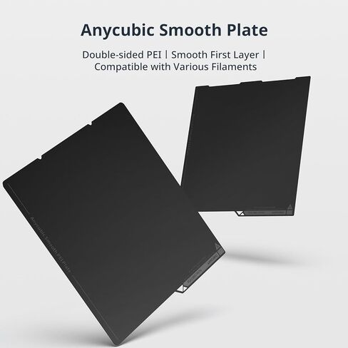 لوحة بناء Anycubic PEI لطابعات Anycubic Kobra S1/Kobra S1 Combo ثلاثية الأبعاد، سرير ناعم مزدوج الجوانب مقاس 250 × 250 مم، لوح فولاذي زنبركي، سطح طباعة مرن قابل للإزالة in Saudi Arabia