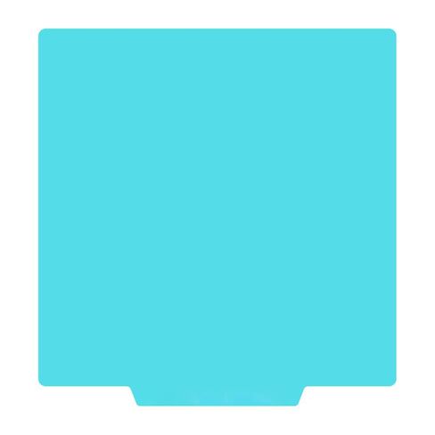 3D Printer Cool Build Plate Compatible with Snapmaker U1 3D Printer, 270x270mm Cold Plate, Light Blue, No Cooling Needed, Bend to Remove Models,Double Sided Textured 3D Printing Build Bed in Saudi Arabia