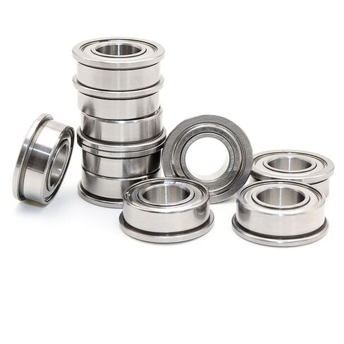 10PCS MF126ZZ P5 6x12x4 Single Row Flanged Deep Groove Ball Bearings Double Shielded in Kuwait
