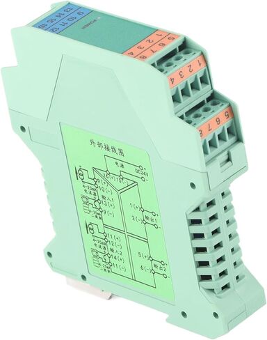 جهاز إرسال عازل، عازل تبريد سريع، تطبيقات واسعة، تيار مستمر 4-20 مللي أمبير، مدخل 2 في 2 خارج DIN Rail Mount PLC in Kuwait