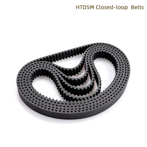HTD5M مؤقت اشتعال الملعب طول 470/475/480/485/490/495/500/505/510 مللي متر عرض 9/10/12 مللي متر مطاط مغلق (5 متر 515 (أسنان 103) ، 10 مللي متر) in Kuwait
