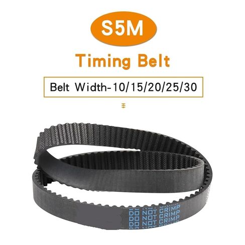 Synchronous Belt S5M-1165/1175/1195/1200/1225/1250/1270/1275 Closed Loop Rubber Timing(1275 mm - 255 Teeth,15mm) in Saudi Arabia