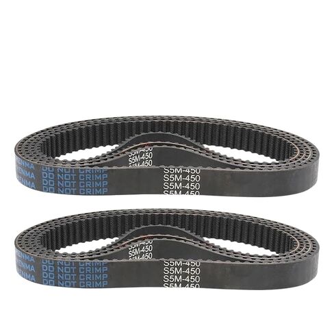 حزام التوقيت S5M-440/445/450/455/460/465/475/490/500/515/520 أحزمة نقل مطاطية عرض 10/15/20 مم (490 مم - 98 سنًا، 10 مم) in Saudi Arabia