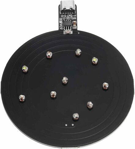 MECCANIXITY 5V 70mm لمسافات طويلة لاسلكية LED لفائف حثي، وحدة شحن لاسلكية خفيفة، مع 78 مم ضياء PCB حثي، 10 قطع 5.2x4.5x5.4 مم in Saudi Arabia