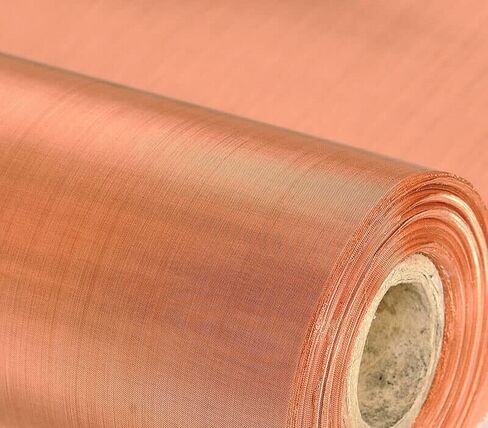 Pure Copper Mesh Roll, Impurity Protection Copper Wire Mesh for Dense Filter Screen Mesh Clean for Home Factory in Saudi Arabia