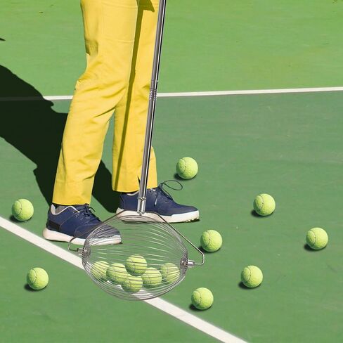 كرة التنس هوبر باديل كرات المسترد آلة منتقي الكرة القاذف العلوي شاجر التوقف جامع in Kuwait