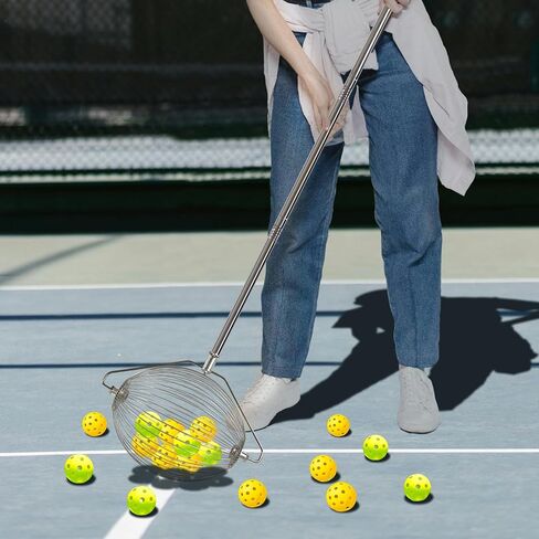 كرة التنس هوبر باديل كرات المسترد آلة منتقي الكرة القاذف العلوي شاجر التوقف جامع in Kuwait