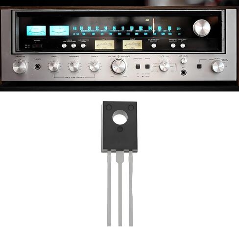 SING F LTD 5Pcs KSC2690AYS Transistor for Vintage 2SC1124 2SC1384 Compatible with Sansui 881 SX-828 Amplifier and Receiver in Saudi Arabia
