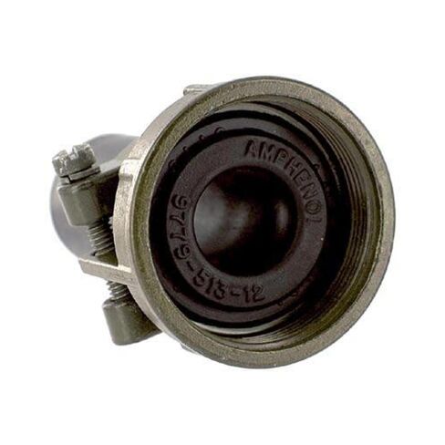 AMPHENOL INDUSTRIAL 97-3057-1016-1 CABLE CLAMP, SIZE 24/28, ZINC ALLOY (5 pieces) in Saudi Arabia