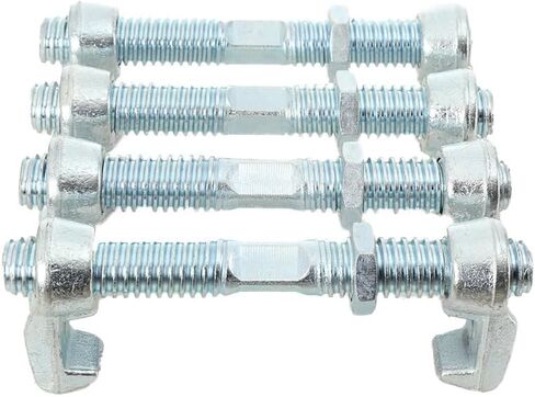 4 Pack Heavy Duty Shipping Container Clamps 280mm Carbon Steel Bridge Fitting Connector Kit, Hot-Dip Galvanized Screw Clamps for 20ft/40ft ISO Containers, Modular Homes & Sea Cargo Securing (11 inch) in Kuwait