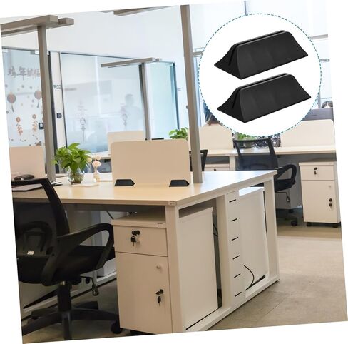 سطح المكتب مقسم المشبك قابل للتعديل لوحة الخصوصية كليب مكتب مكتب التقسيم دعم قوس للشاشة الزجاجية 2-حزمة 5.51X2.63X1.96In in Kuwait