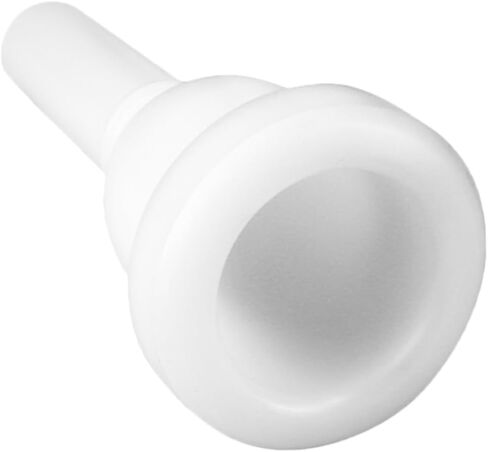 Milisten Tuba Mouthpiece Replacement with 39mm Large Bore and 13mm Small Bore, White Plastic Brass Instrument Accessory for Beginners and Performance Practice in Saudi Arabia