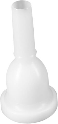 Artibetter Plastic Tuba Mouthpiece Replacement, White 39mm Large Bore 13mm Small Bore, Musical Instrument Mouthpiece for Tuba Performance and Brass Players in Saudi Arabia