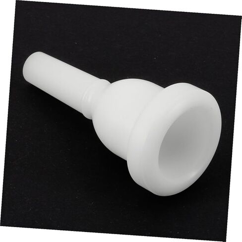 Artibetter Plastic Tuba Mouthpiece Replacement, White 39mm Large Bore 13mm Small Bore, Musical Instrument Mouthpiece for Tuba Performance and Brass Players in Saudi Arabia