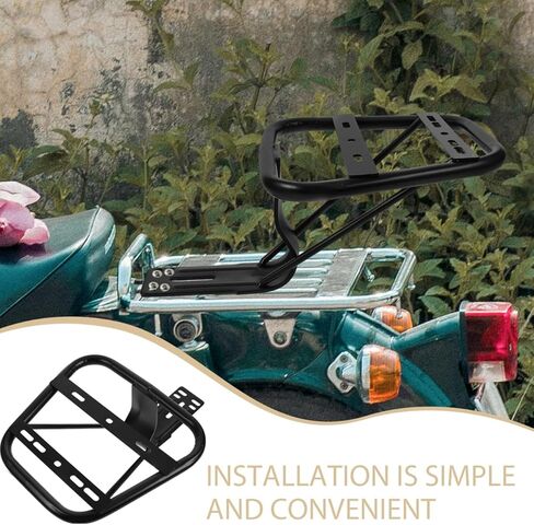 BESPORTBLE Adjustable Bike Tail Rack for Electric Bicycle Rear Rack Cargo Carrier with Easy Installation and Durable Design for Versatile Storage in Saudi Arabia