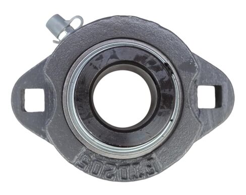 1" Ductile Iron Two Bolt Flange Bearing W/Lock Collar SAFTD205-16G, GVFTD-1 by SpinCo in Saudi Arabia