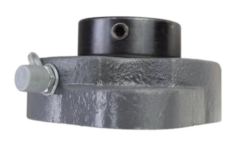 1" Ductile Iron Two Bolt Flange Bearing W/Lock Collar SAFTD205-16G, GVFTD-1 by SpinCo in Saudi Arabia