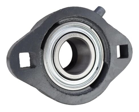 1" Ductile Iron Two Bolt Flange Bearing W/Lock Collar SAFTD205-16G, GVFTD-1 by SpinCo in Saudi Arabia