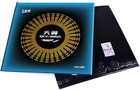 729 RITC Friendship Sky-Wing Pips-in Table Tennis (PingPong) Rubber with Sponge (Black 2.0mm 42°) in Saudi Arabia