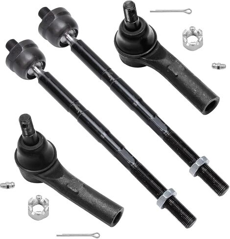 Detroit Axle-Front 4pc Tie Rods for 2016-2023 Subaru Crosstrek 2014-2018 Forester و 4 inner and tie rod end endlis in Kuwait