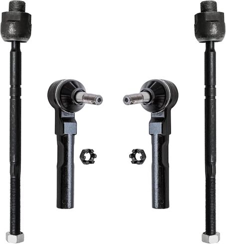 Detroit Axle-Front 4pc Tie Rods for 2016-2023 Subaru Crosstrek 2014-2018 Forester و 4 inner and tie rod end endlis in Kuwait