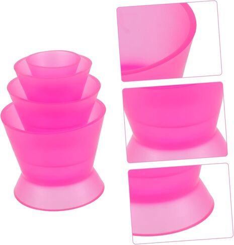 4-Pack Dental Silicone Mixing Cups Small Self-Coagulation Lab Mixing Cups Reusable Oral for Dental Use in Saudi Arabia