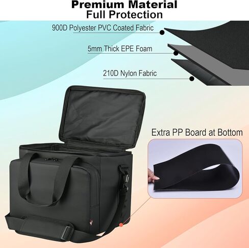 TXEsign Speaker Carrying Bag Compatible with Turtlebox Original Gen 3, All-Round Protection Portable Tote Bag Water-Resistant Storage Case with Shoulder Strap and Handle in Kuwait