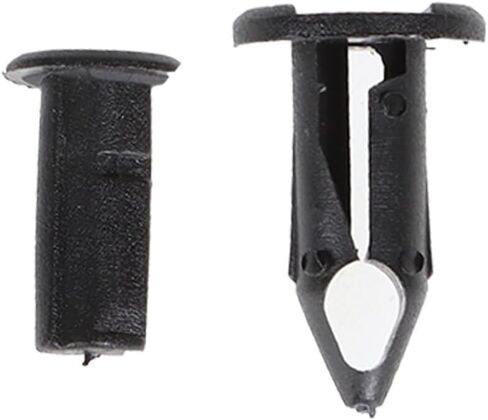 For 100x Car 8mm Dia Hole Plastic Rivets Fastener Auto Fenders Bumper Push Pin Clips OEM Equivalent Replacement in Saudi Arabia
